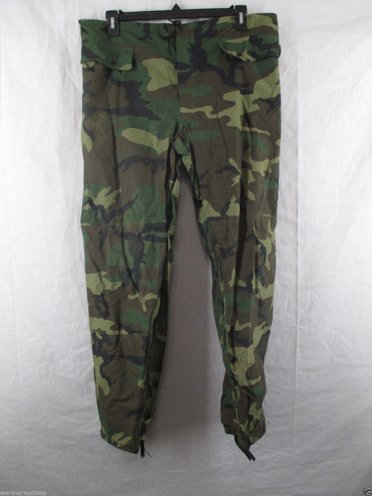 Orc Improved Rainsuit Medium Trousers/Pants Woodland BDU Waterproof Army USGI