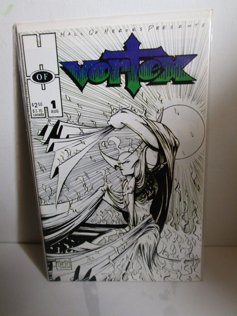 Vortex #1 Hall of Heroes Comic Book 1993 Matthew Martin~ Combined Shipping B&B--