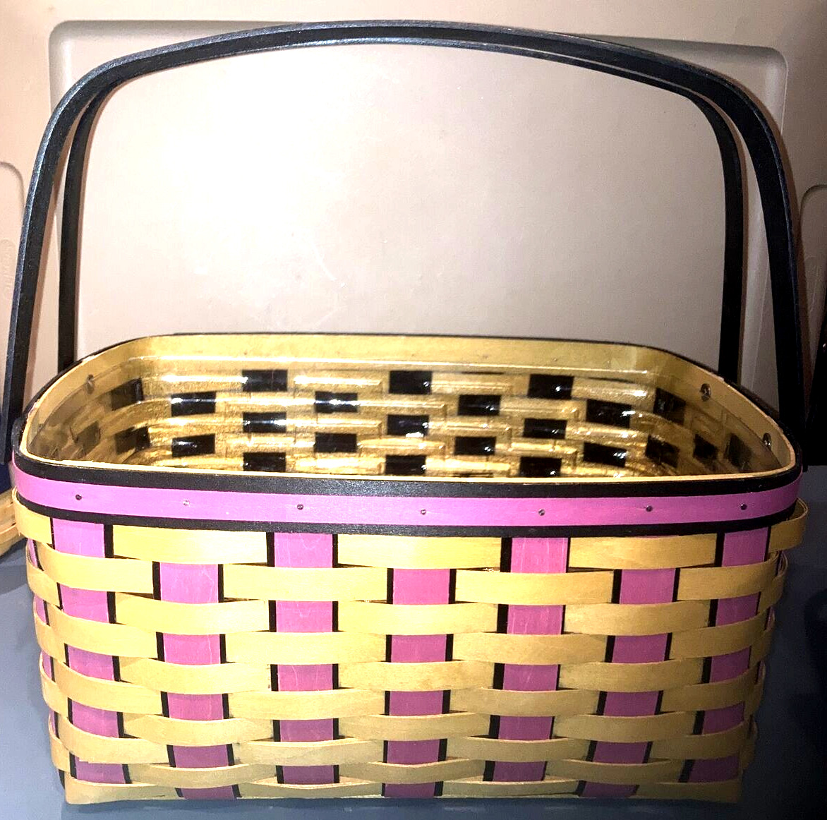 Longaberger PROTOTYPE Large Basket-Great for Easter-NEW