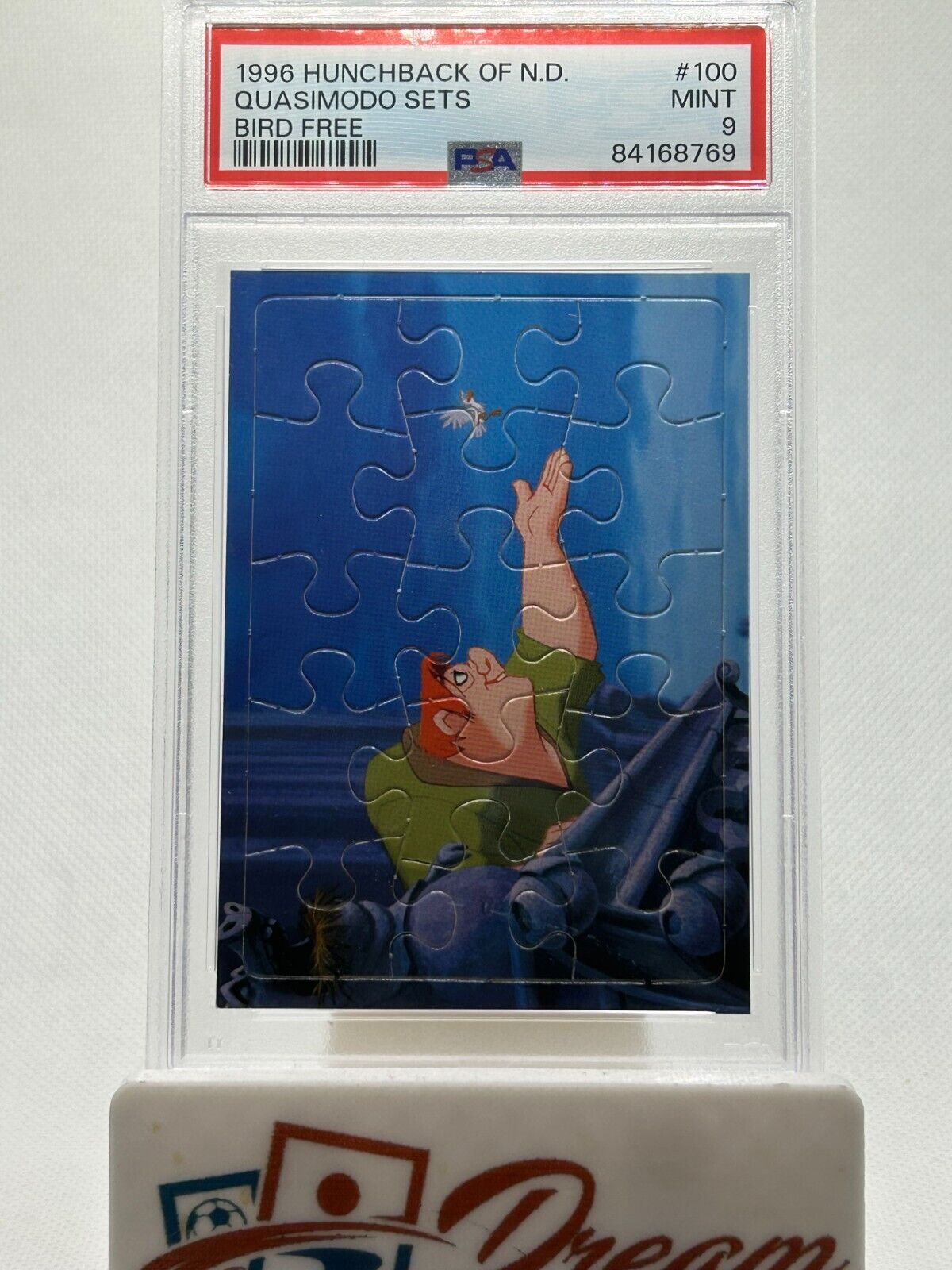 1996 SkyBox Hunchback of Notre Dame Puzzle Quasimodo #100 PSA 9