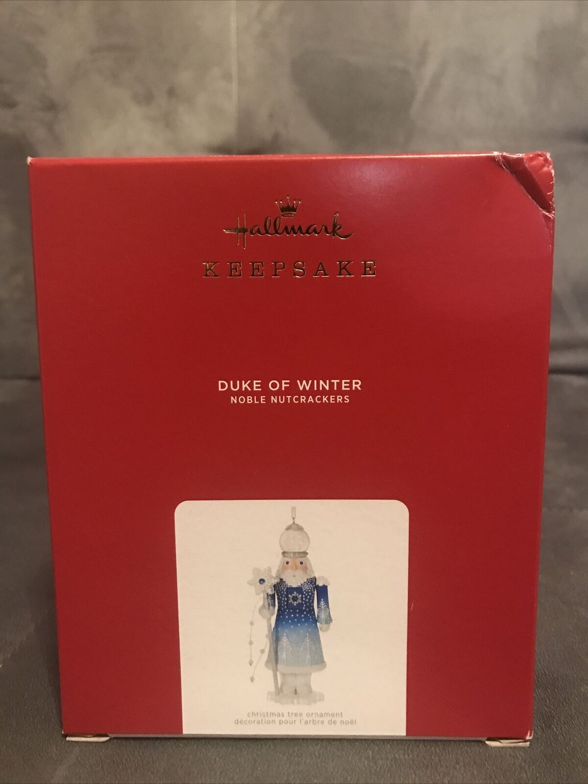*Dented Box 2021 Hallmark Keepsake Ornament~ Duke of Winter~ Noble Nutcracker
