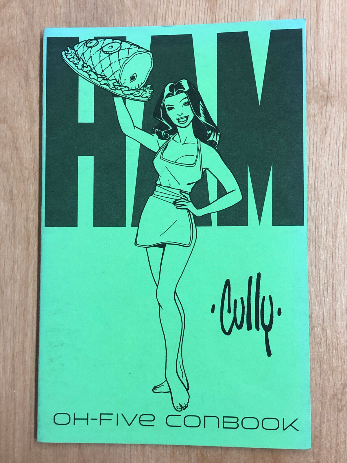 HAM Oh-Five Conbook by Cully Hamner Sketchbook SIGNED 2005- VERY RARE