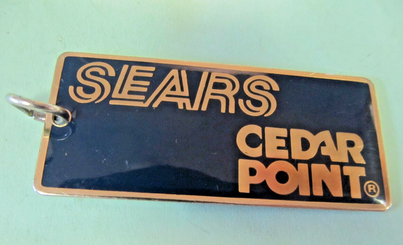 Cedar Point Amusement Park ~ Vintage Key Chain / SEARS Store ~ Sandusky, Ohio