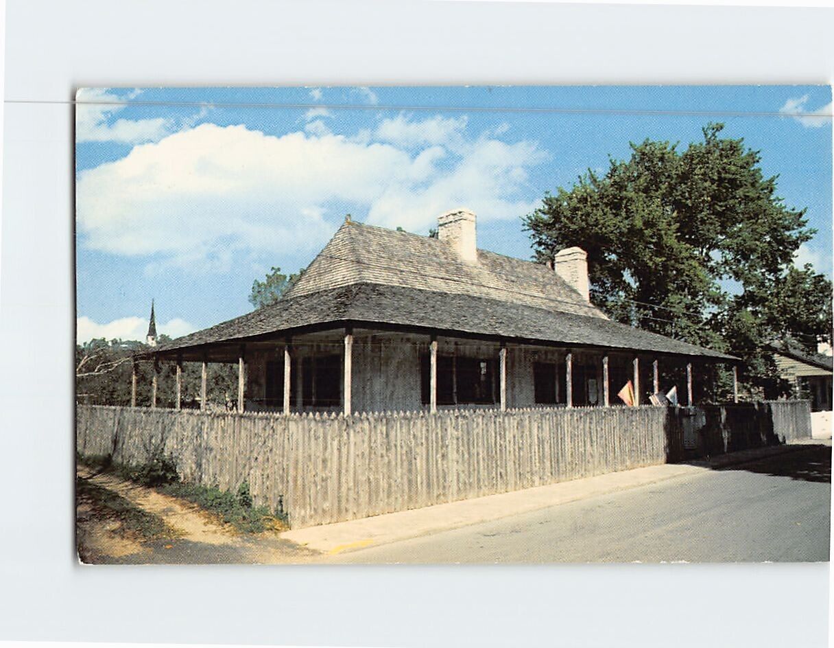 Postcard The Bolduc House Ste. Genevieve Missouri USA