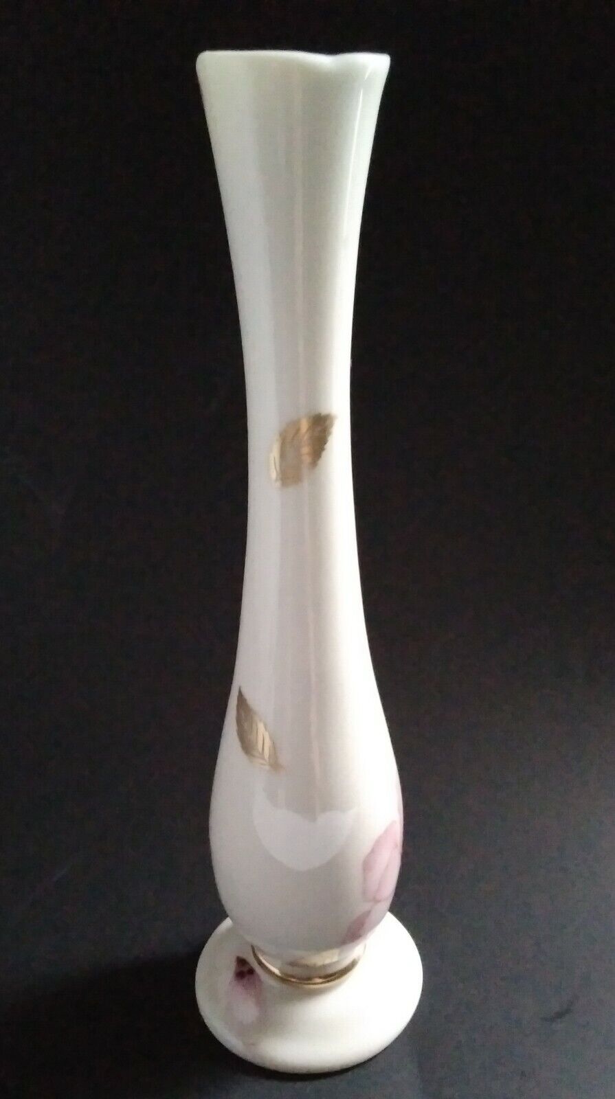 Lenox Royal Cherry Blossom Bud Vase 7 3/8\