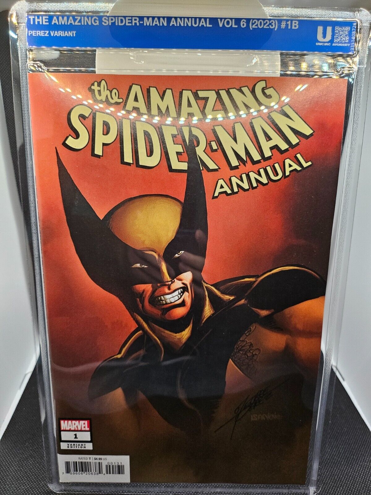 THE AMAZING SPIDER-MAN ANNUAL VOL 6 PEREZ VARIANT UNCIRCULATED RARE #1B