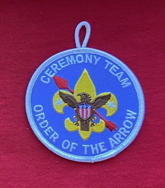 CEREMONY TEAM OA Lodge Order Arrow Patch Boy Scout Chapter Chief DANCE TEAM BSA 