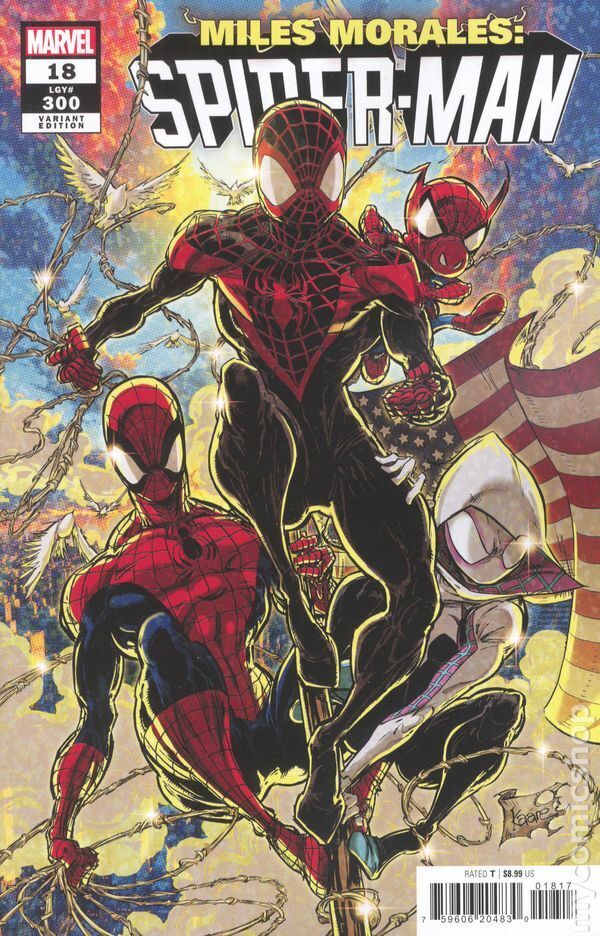 Miles Morales Spider-Man #18H VF 2024 Stock Image