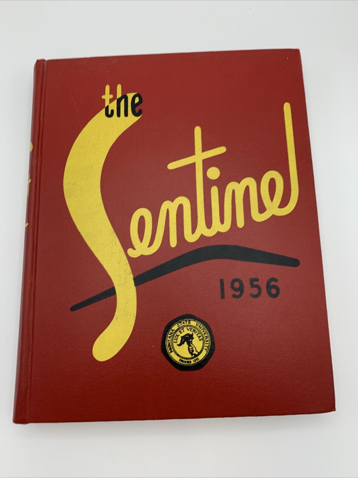 Montana State University Yearbook 1956 The Sentinel Missoula Montana Used Good