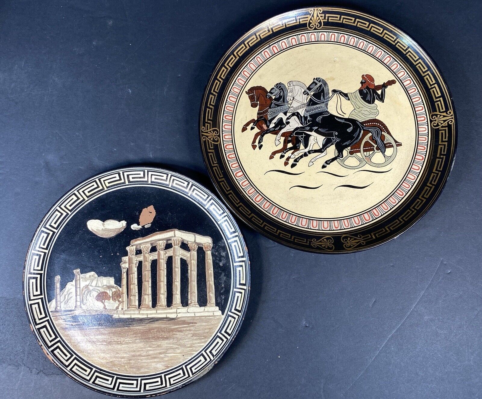 Hand Painted Decorative Greek Plates  