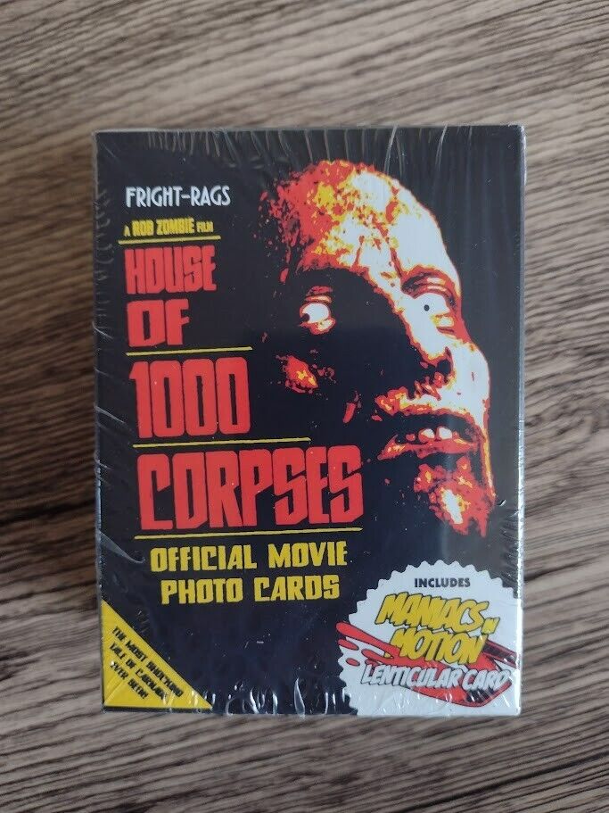 1 Factory sealed complete set House of 1000 Corpses Fright Rags Horror Parallel