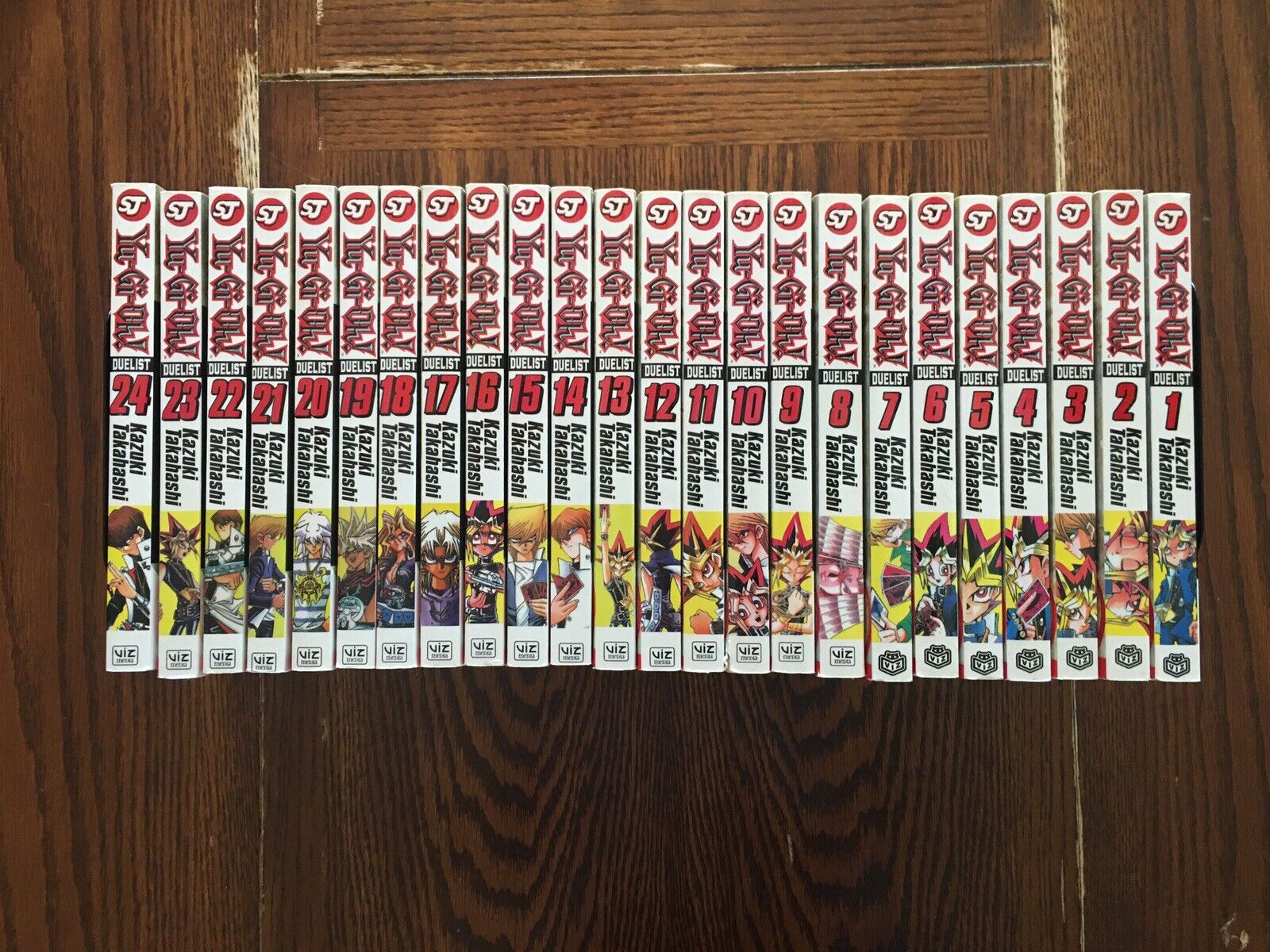 Yu-Gi-Oh Duelist Manga Volumes 1-24 Complete English Lot Set Rare OOP Viz Media