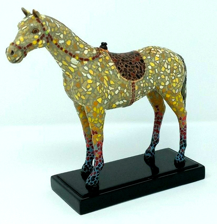 Horse Fever Mosaic Statue Gene P Hotaling 70101 # 3781 7.5\