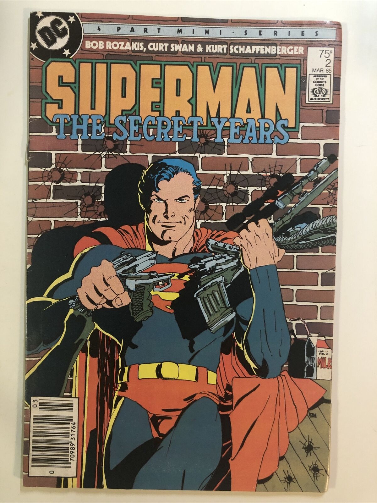 Superman The Secret Years #2 Frank Miller Series Newsstand