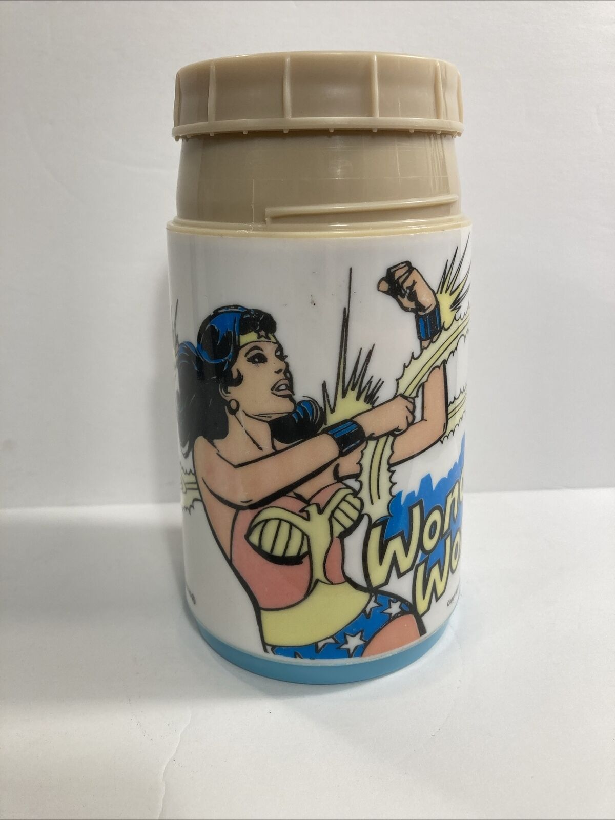 Vtg 70’s Aladdin Lunchbox Thermos - DC Comics Wonder Woman