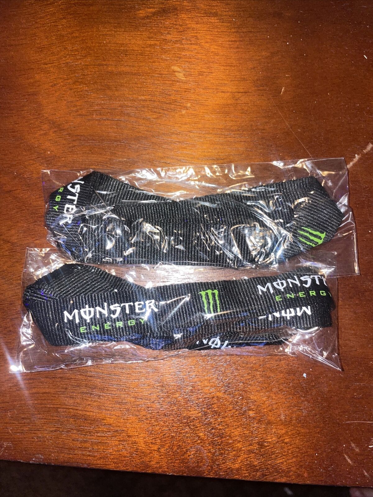 Monster Energy Drink Black Lanyard Keychain New Official sealed