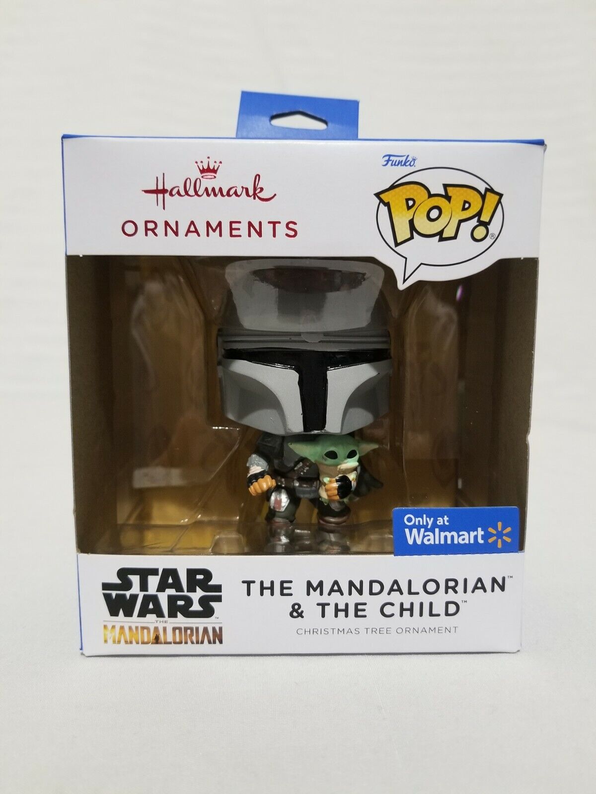 Hallmark Funko Pop The Mandalorian & The Child Ornament - Star Wars - Fast Ship