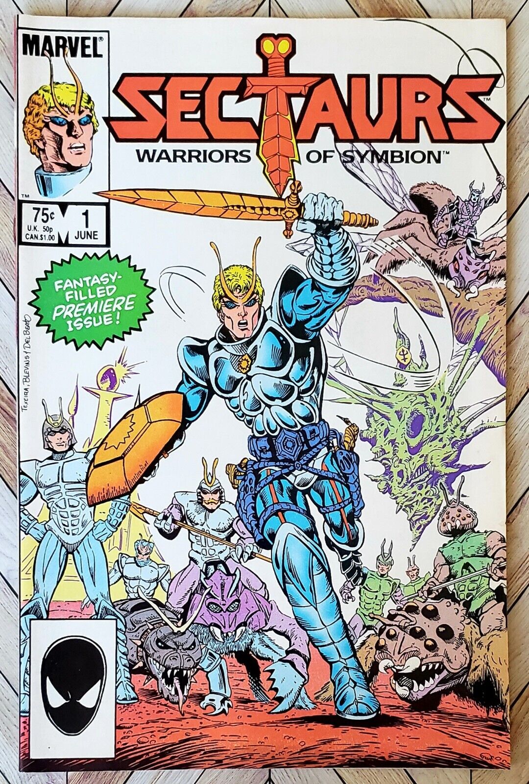 Sectaurs # 1 - NM- 1985 - Marvel Comics - Warriors Of Symbion - Nice.