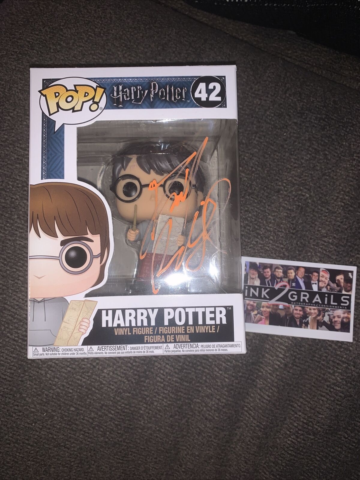 Daniel Radcliffe SIGNED HARRY POTTER FUNKO POP - authenicated