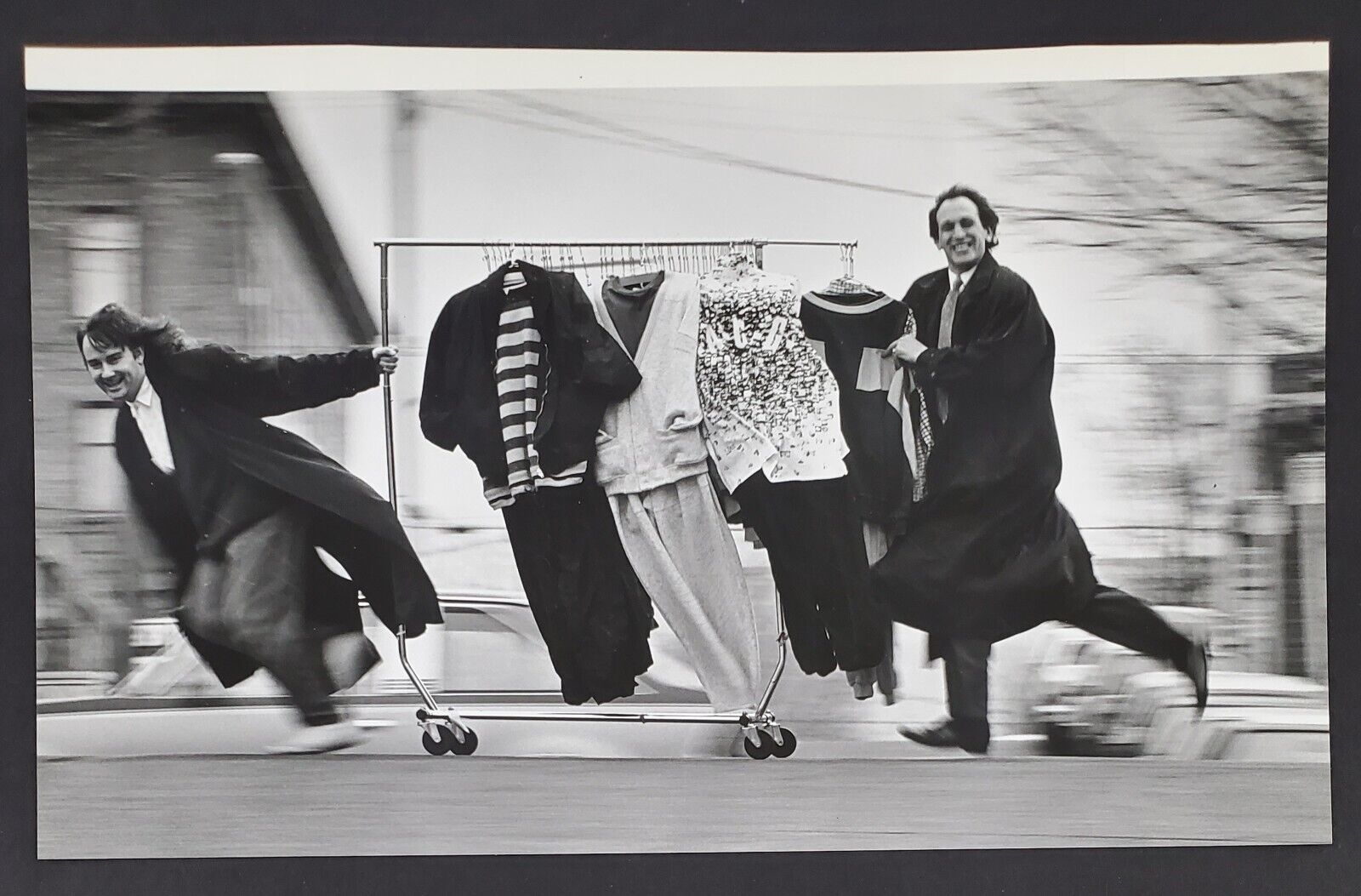 1989 Seattle WA ACG Sportswear Fashion Guys Denby Harvitz Vintage Press Photo