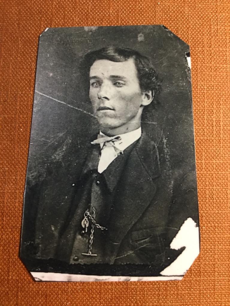 believed to be Billy The Kid famous Historical ninth-plate tintype C658NP