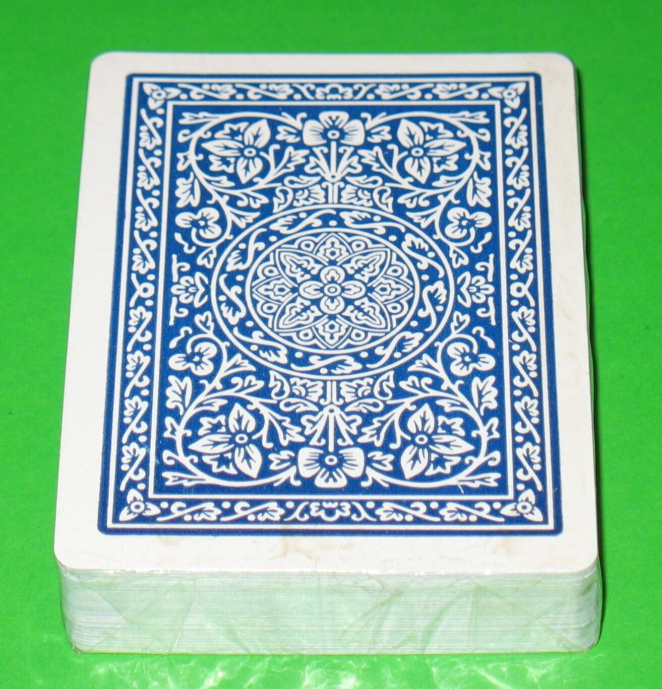 VTG Western Publishing Blue Deck Playing Cards Linen Finish Sealed