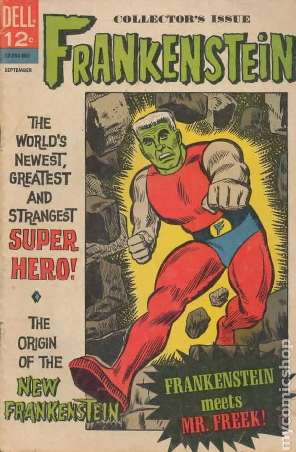 Frankenstein #2 VG+ 4.5 1966 Stock Image