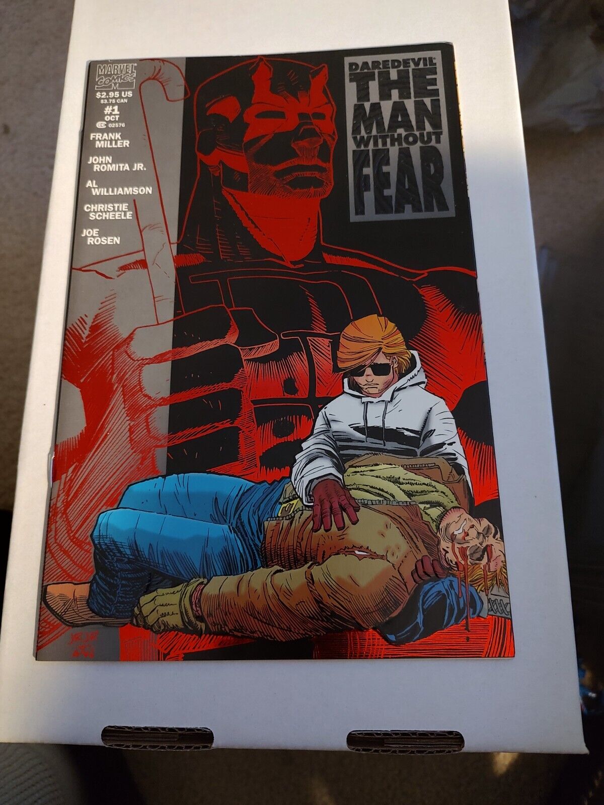 Daredevil The Man without fear #1 (1993) Newsstand. Original Owner and Unread