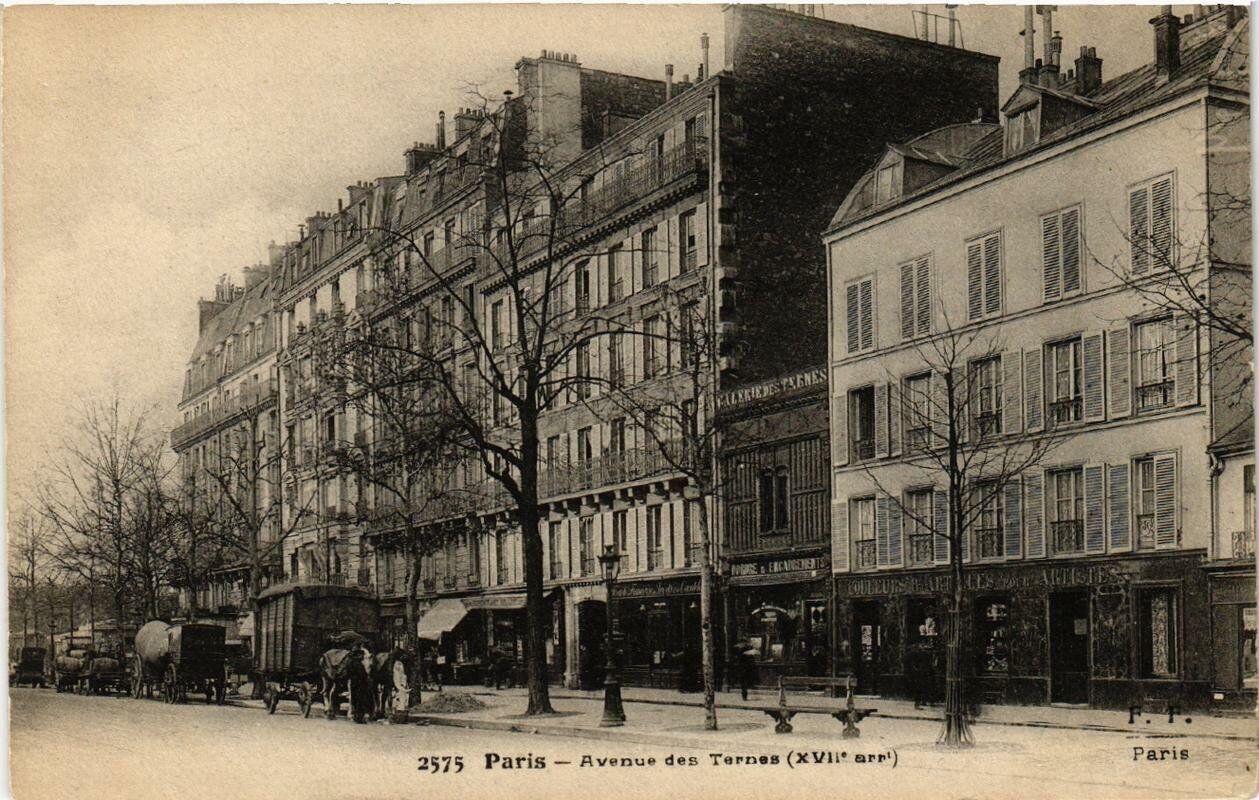 CPA PARIS (17th) Avenue des Ternes. (538503)
