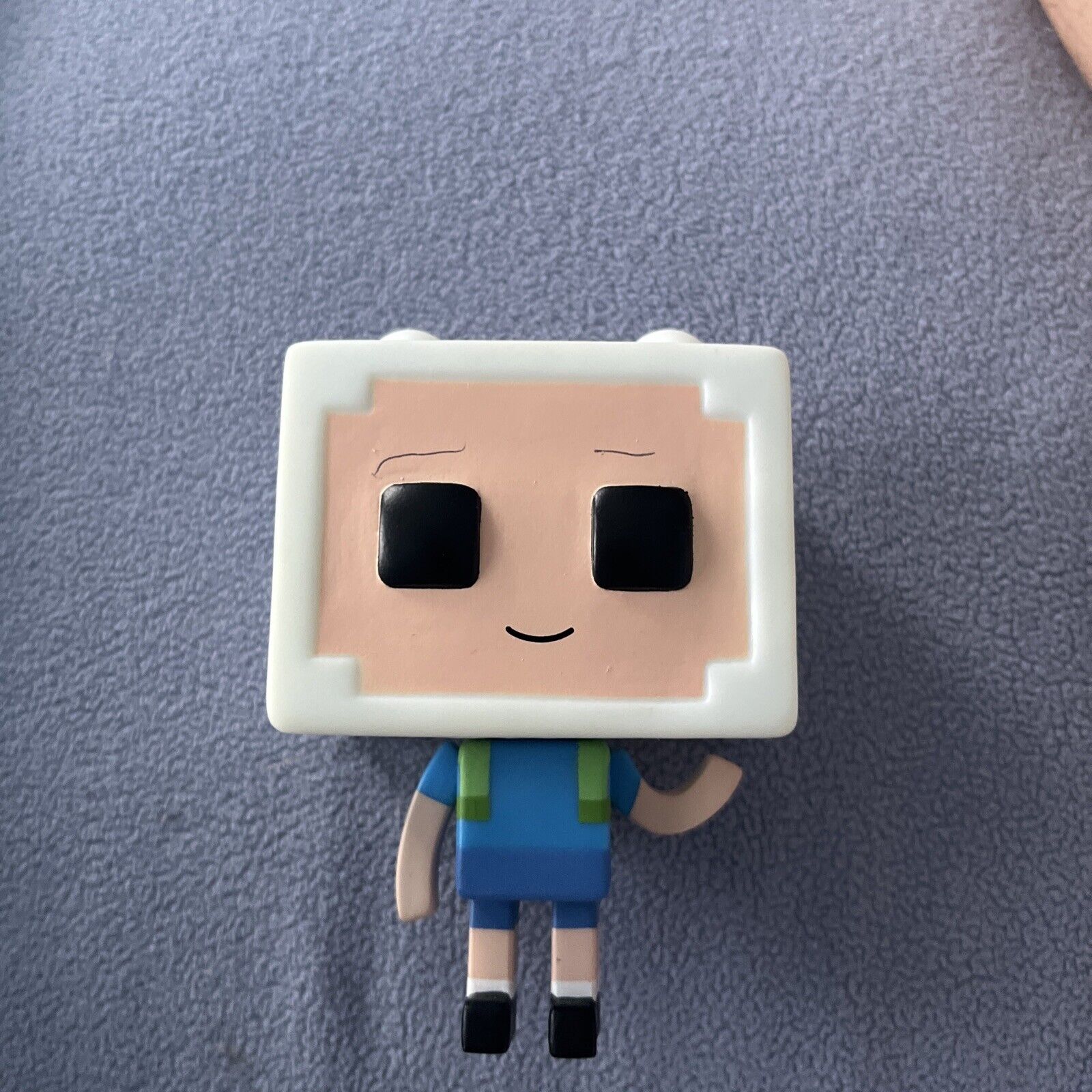 Adventure Time x Minecraft funko pop Finn The Human No Box