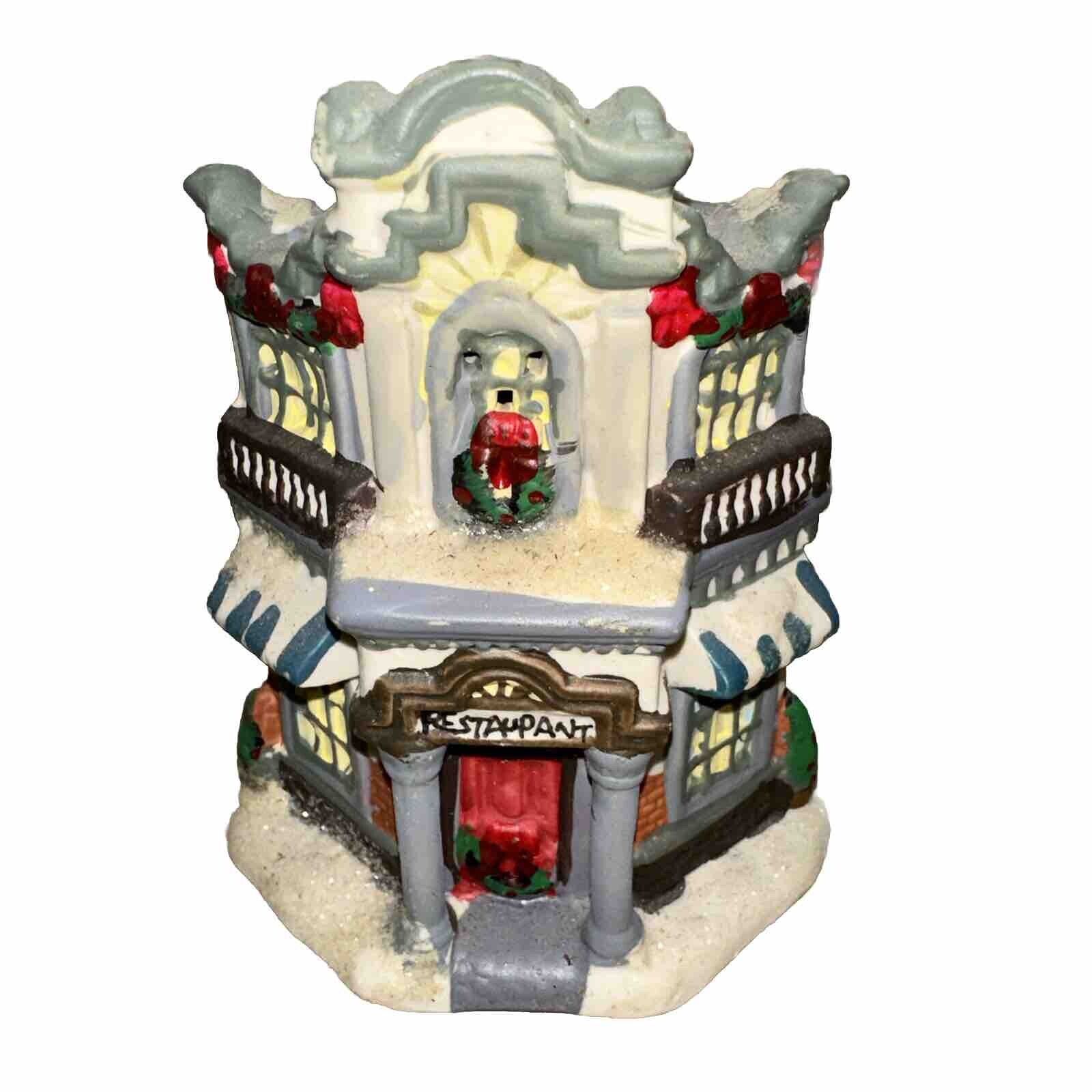 Holiday Time Vintage Collectible Restaurant Christmas House No Light