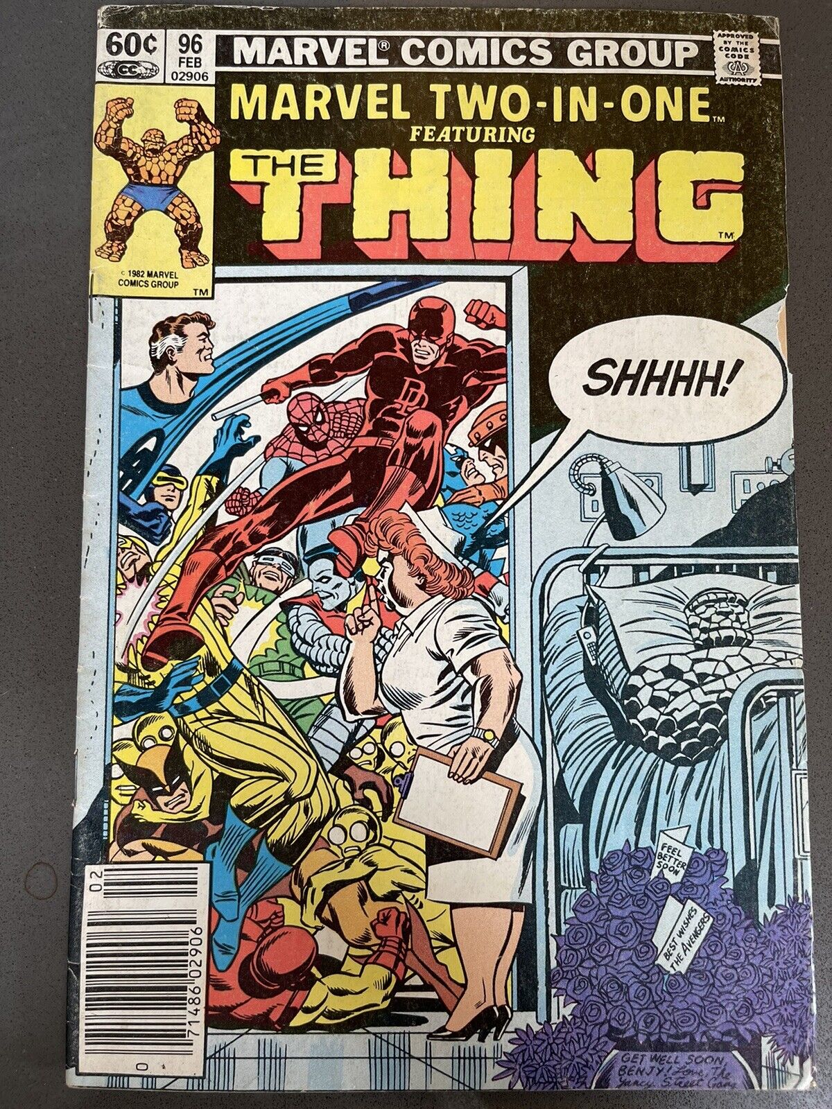 Marvel Comics MARVEL TWO-IN-ONE #96 The THING Bronze Age