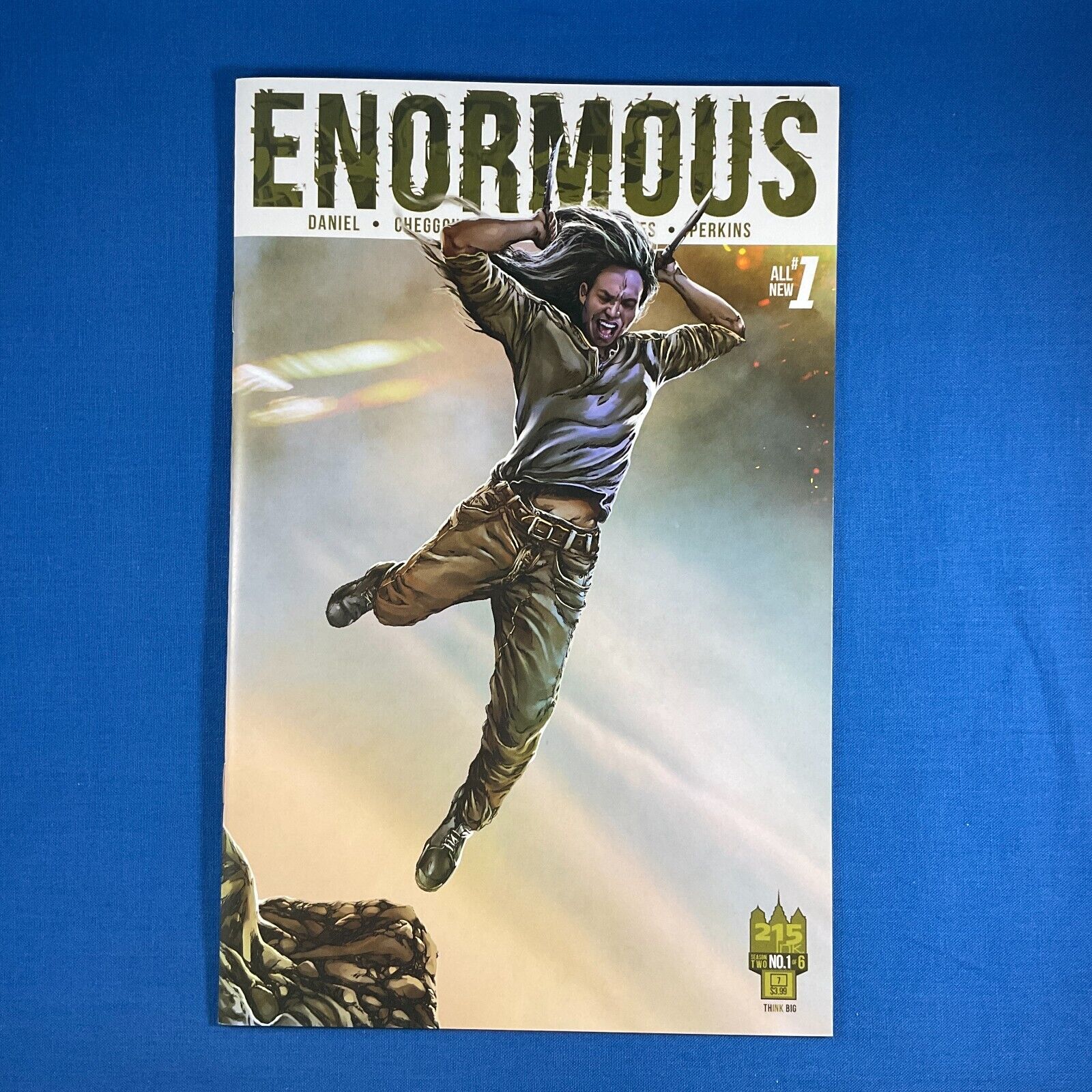 ENORMOUS #7 Cover A First Printing 2015 215Ink 1 of 6 Comic Book
