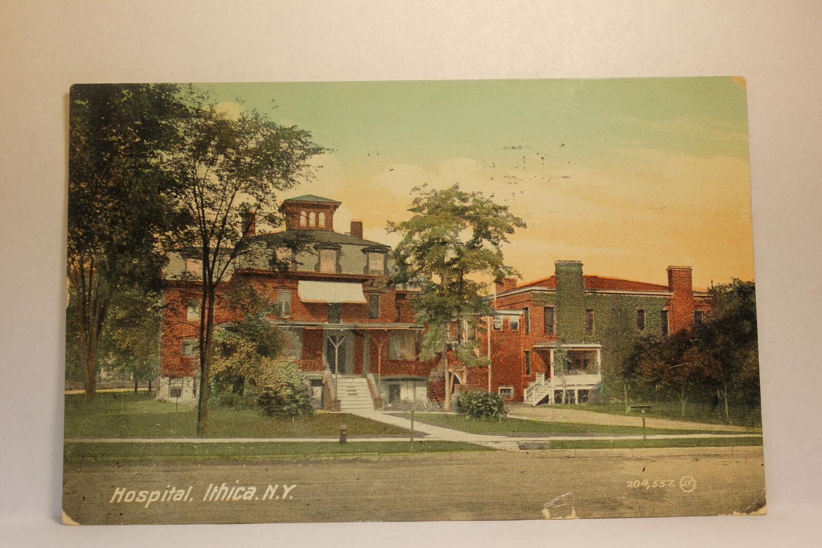 Postcard Hospital Ithica NY K25