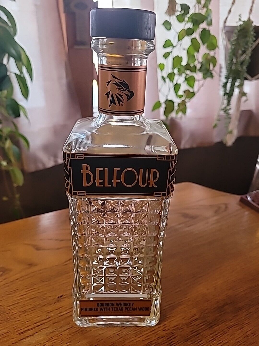 Belfour Bourbon 750 ml Empty Bottle **FREE SHIPPING**