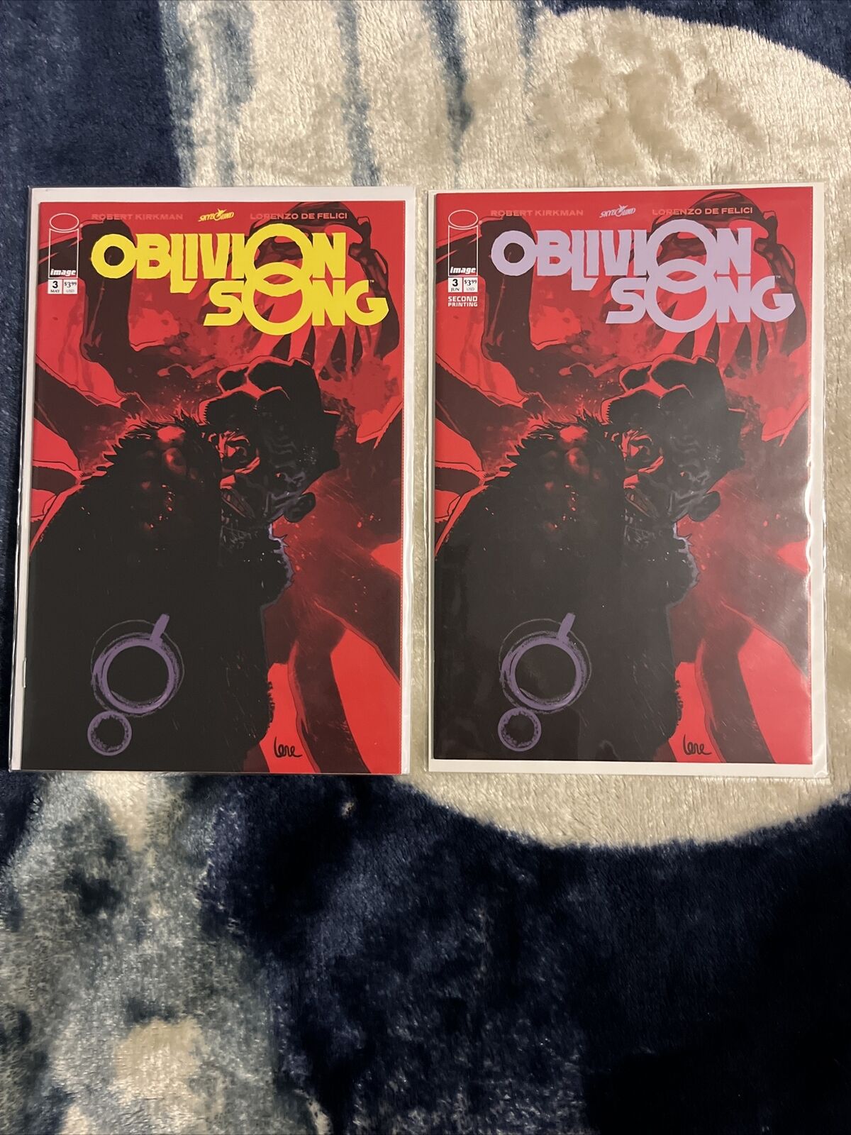 Oblivion Song #3 Image Comics (2018) 1st & 2nd Printing