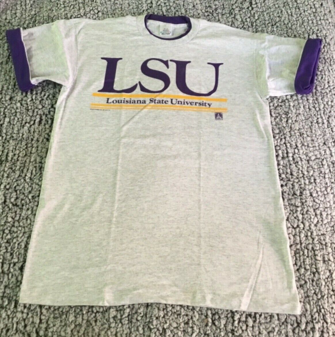 NWOT Vintage LSU Louisiana State University Tigers T-Shirt Size Large