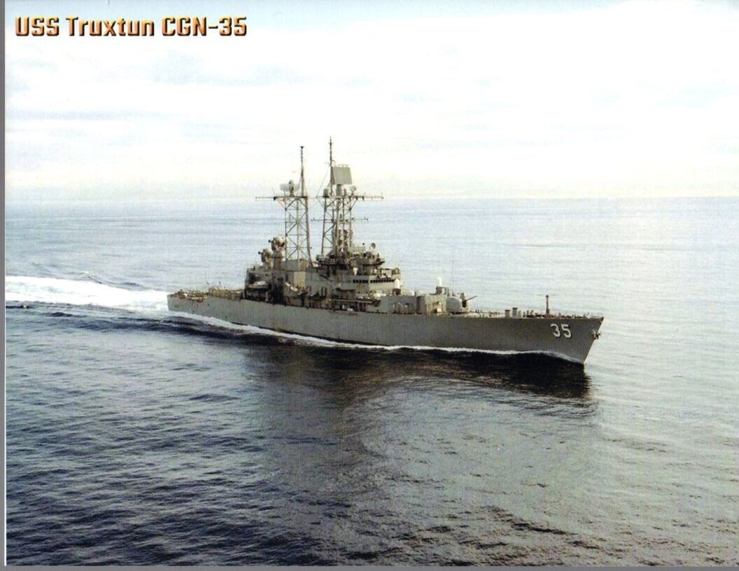 USS Truxtun 35 (#108) - Navy Ship 8x11 Inch Reprint