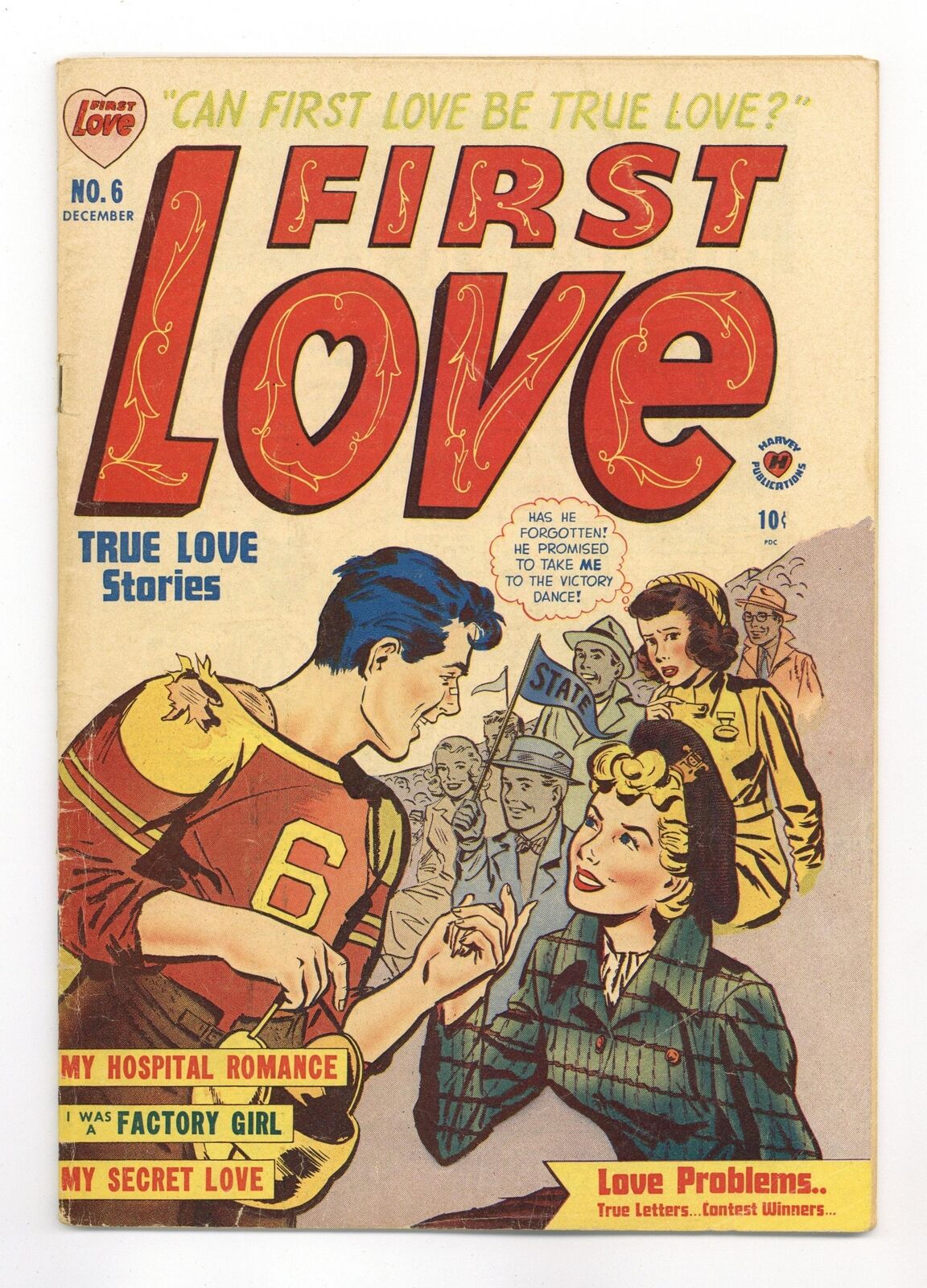 First Love Illustrated #6 GD/VG 3.0 1949