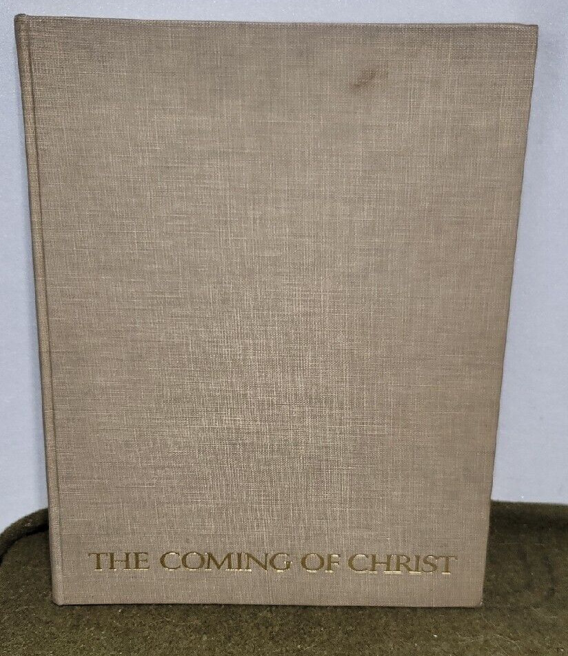 Vintage A look book- 1962 the coming of christ  pictures of original paintings