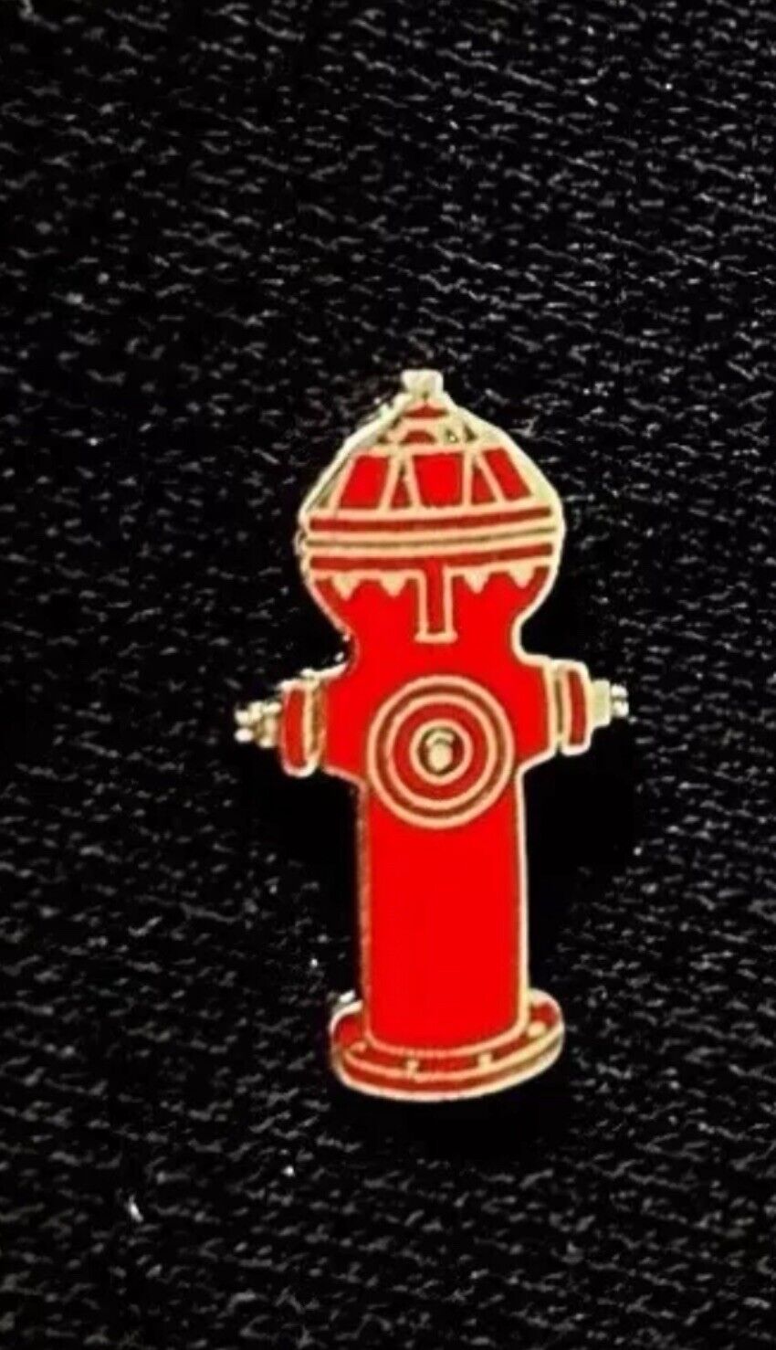 3/4-INCH FIRE HYDRANT HAT PIN LAPEL FIREFIGHTER