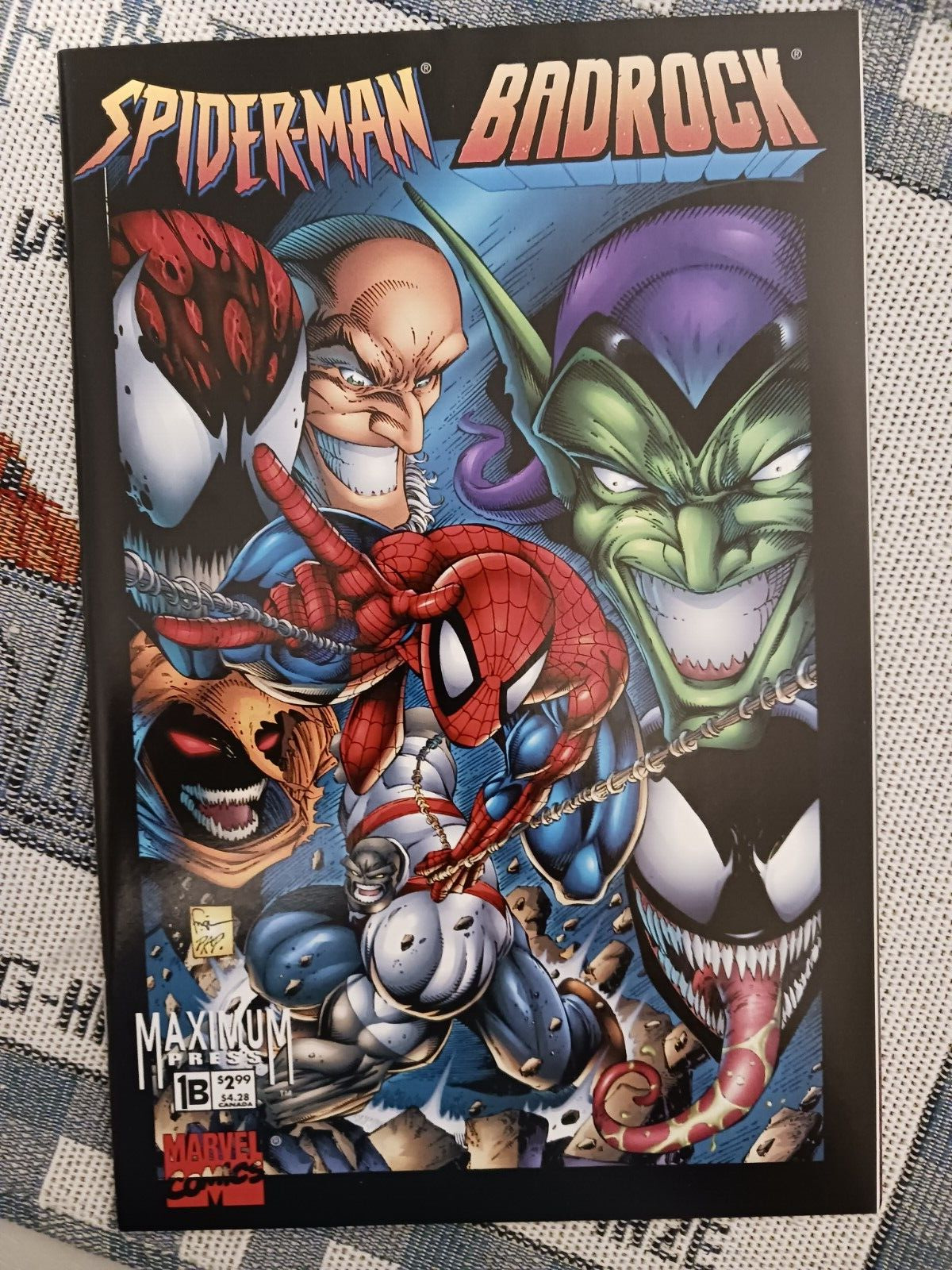 Spider-Man Badrock Maximum Press Marvel Comics Volume 1, #1B, 1997