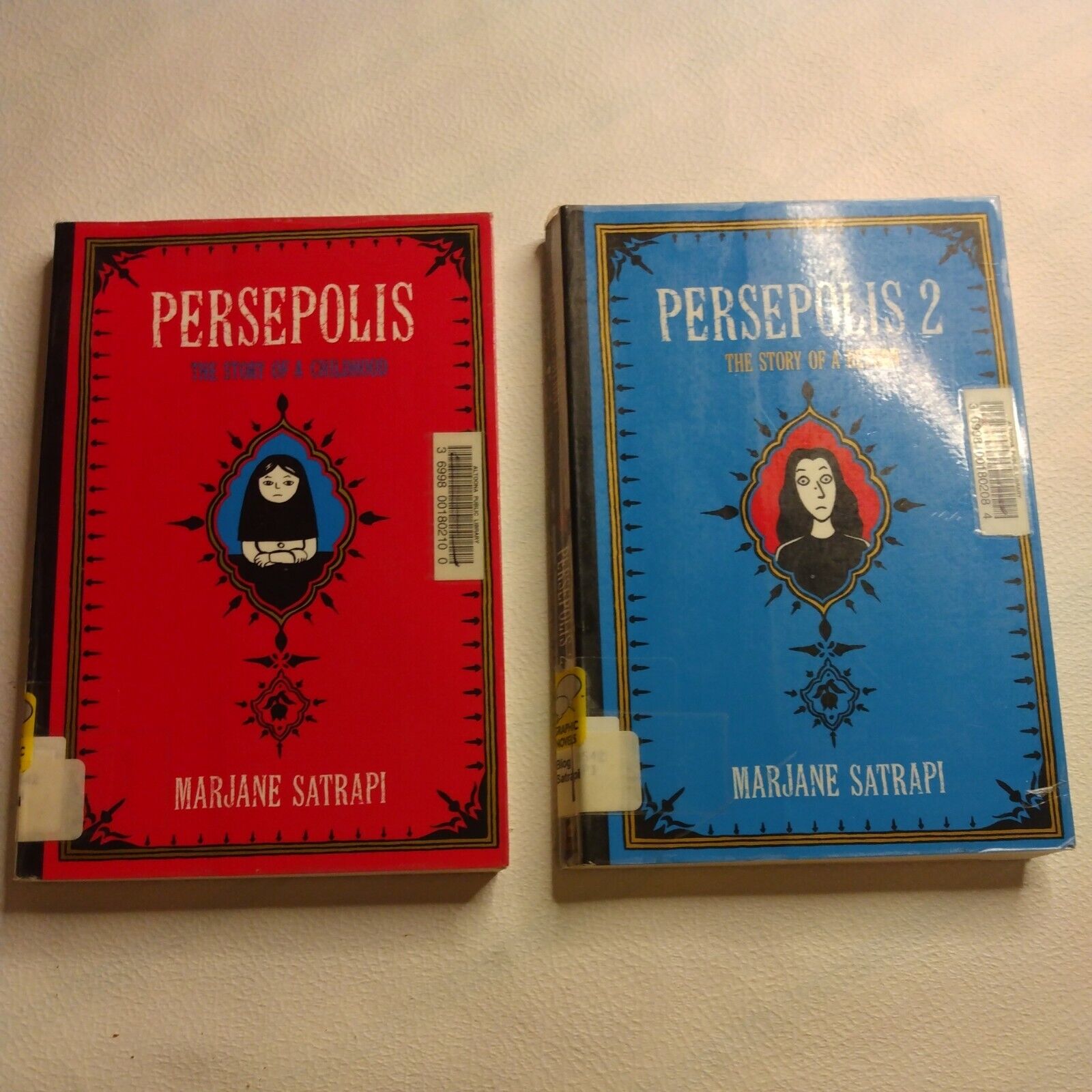 Persepolis 1 and 2 The Story of a Childhood The Story of a Return Paperback 