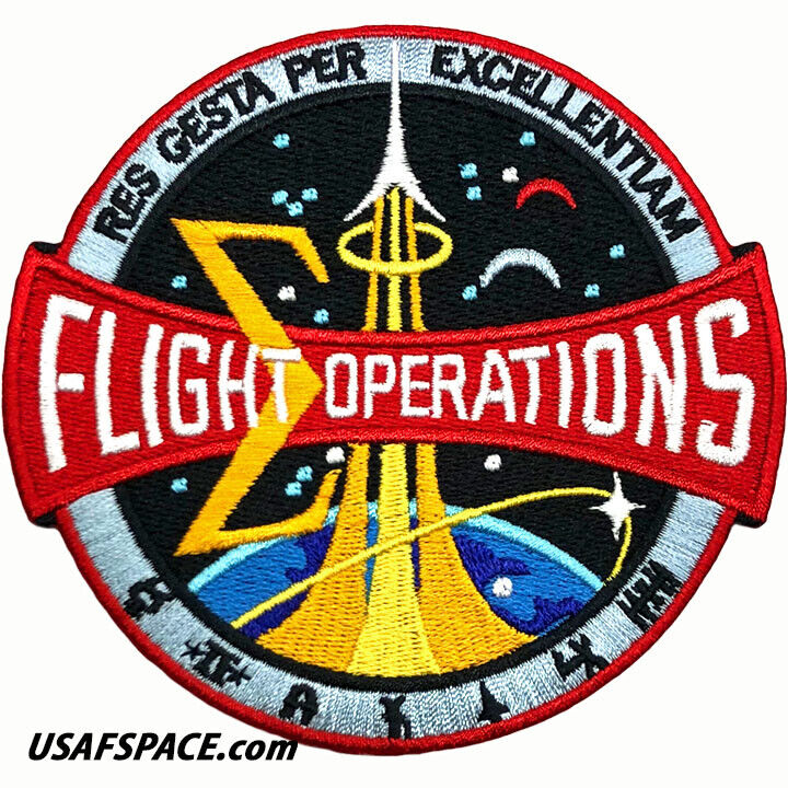 Authentic NASA - FLIGHT OPERATIONS - AB Emblem ORIGINAL - SPACE PATCH -- MINT