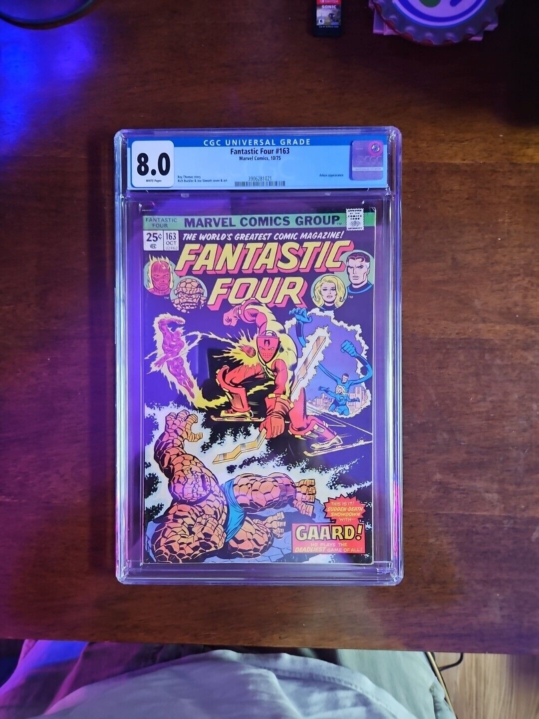 Fantastic Four 163 CGC 8.0 Marvel 1975