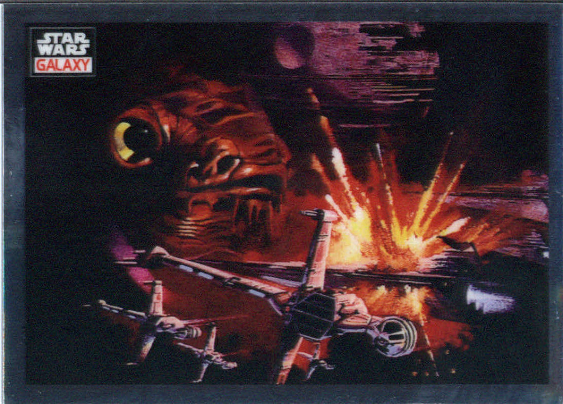 2023 Topps Chrome Star Wars Galaxy #28 From the Eyes of the Admiral