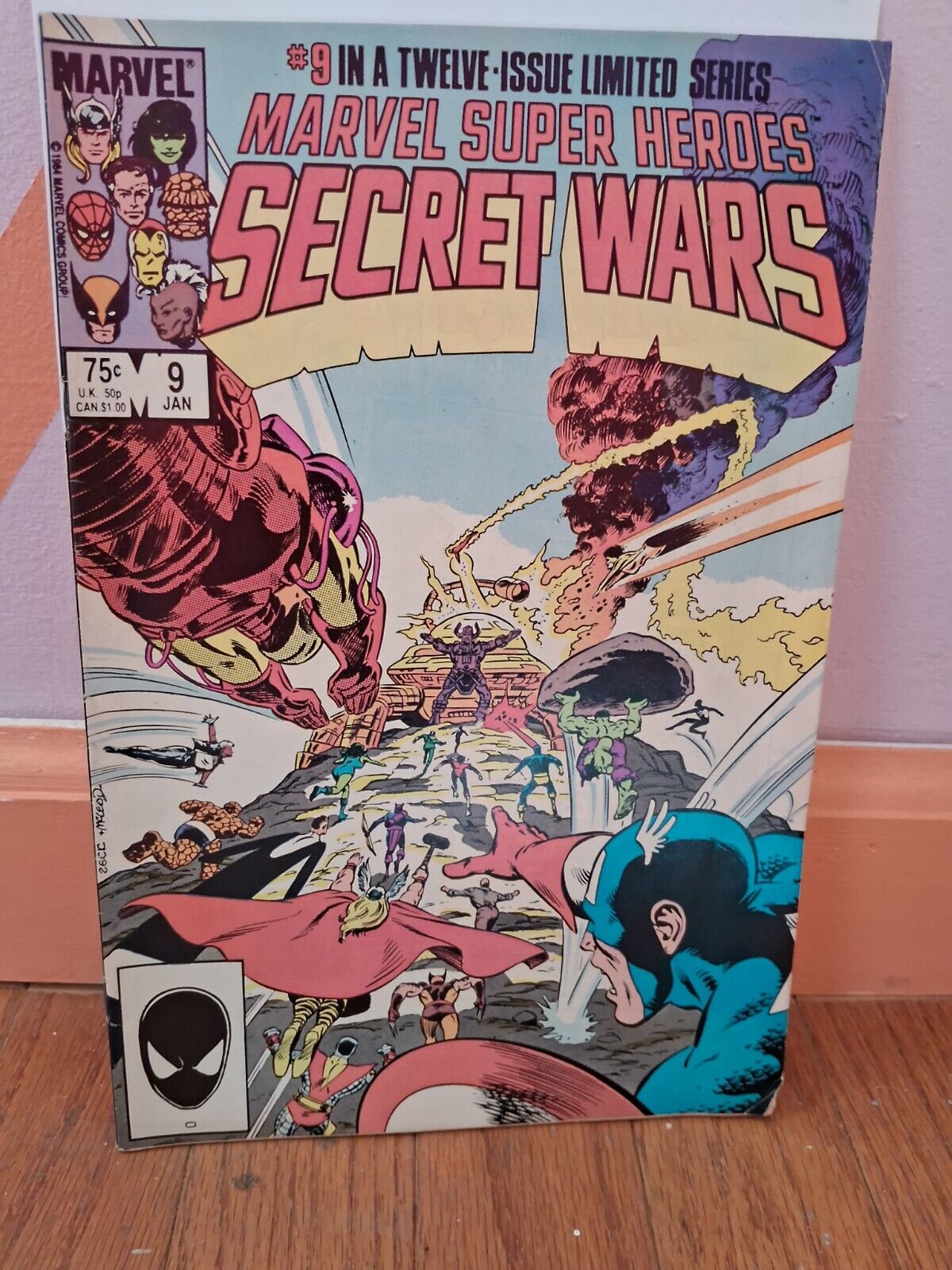 Marvel Super-Heroes Secret Wars #9 (Marvel Comics January 1985)