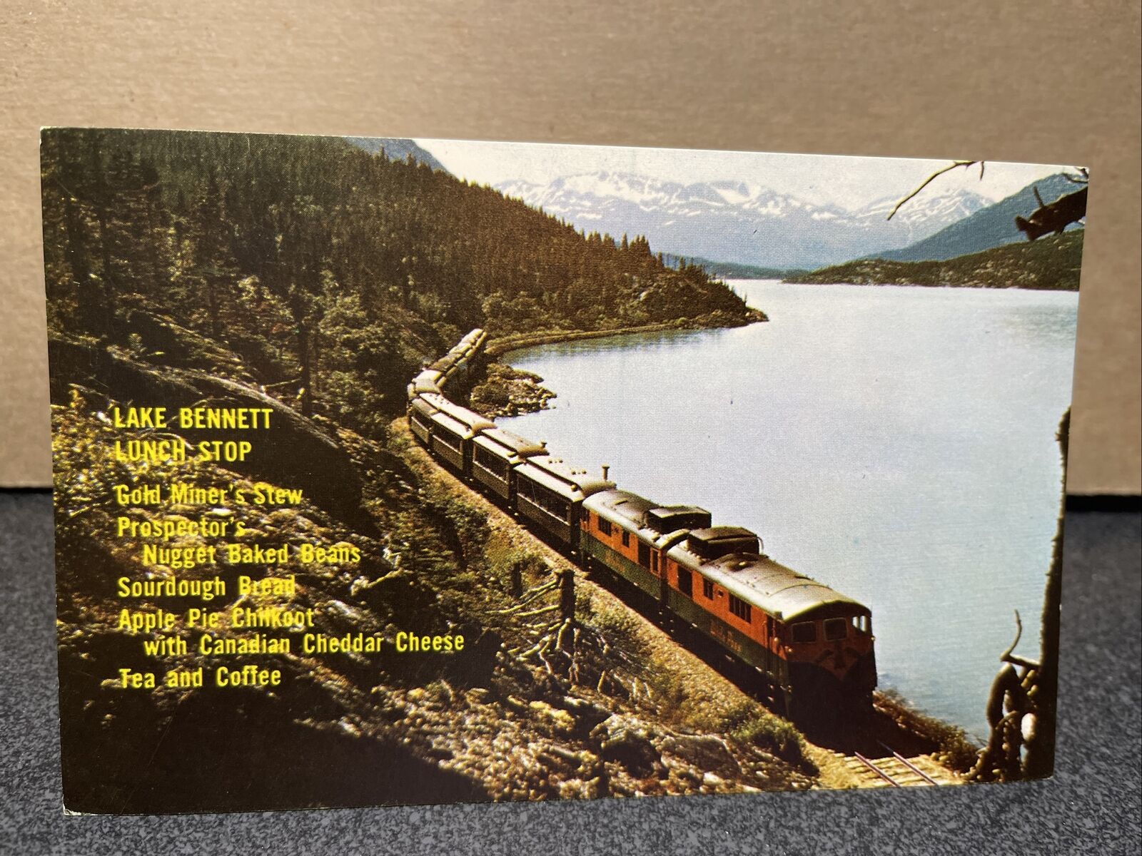 Train On White Pass And Yukon Railway Postcard￼
