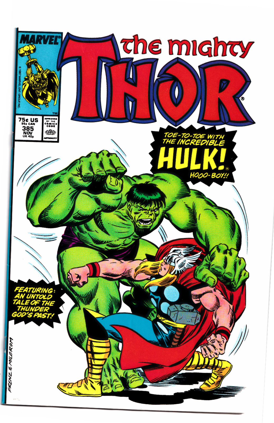 Thor #385 1987 Marvel Comics