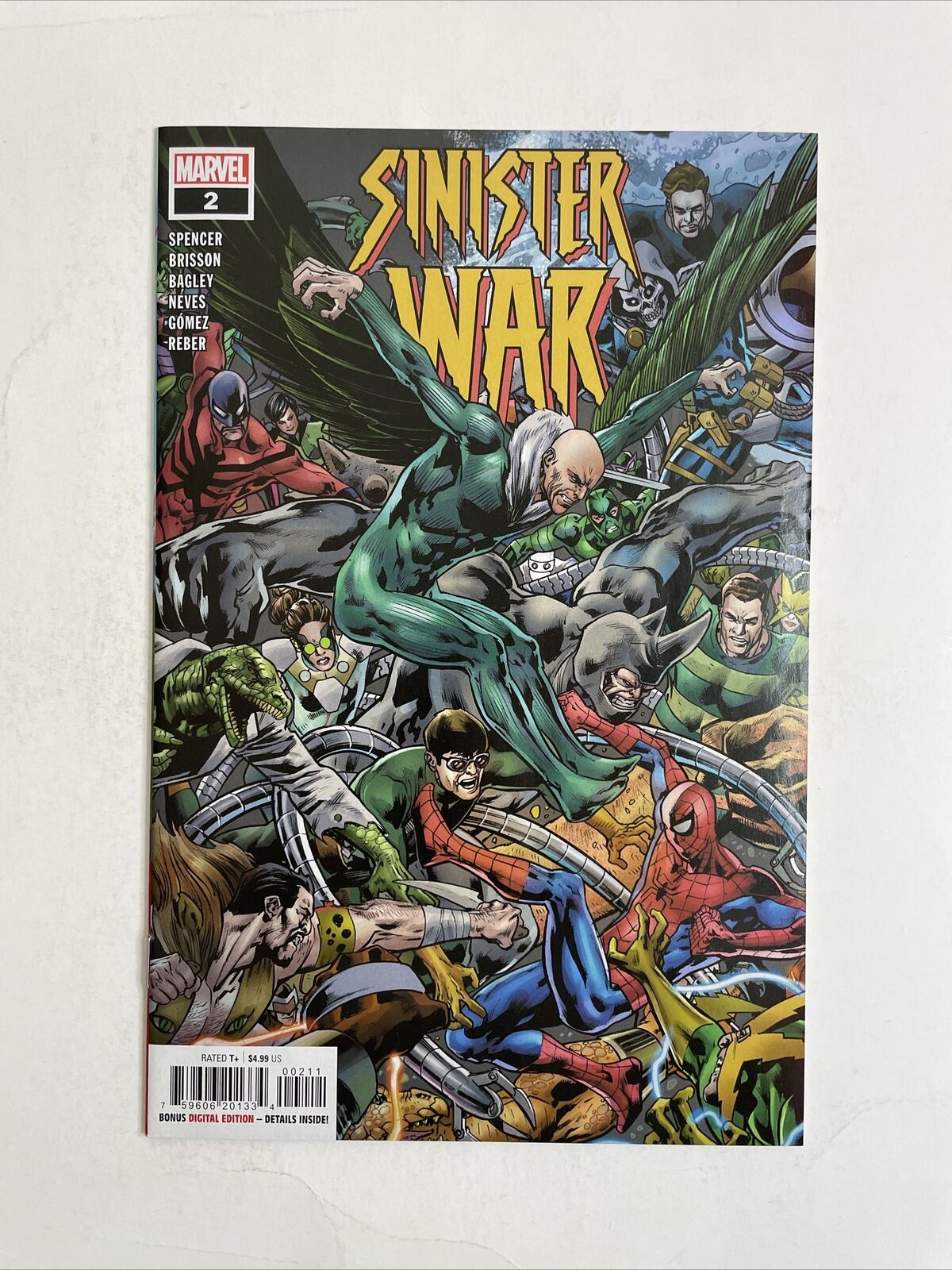 Sinister War #2 (2021) 9.4 NM Marvel High Grade Comic Book